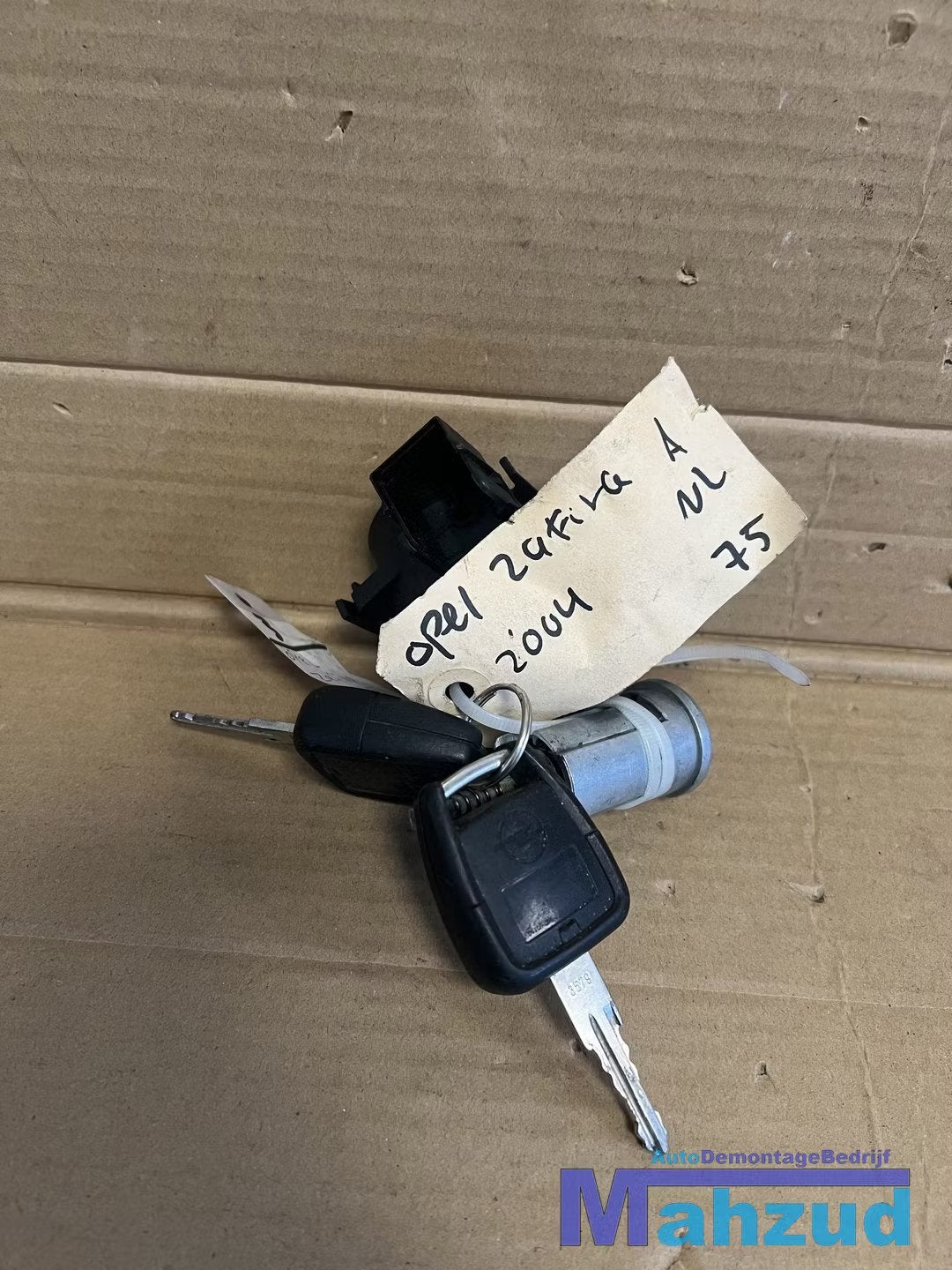 OPEL ZAFIRA A Contactslot met sleutel 1998-2005, Auto-onderdelen, Gebruikt, Opel Automobile GmbH, Kontakt@opel-infoservice.de