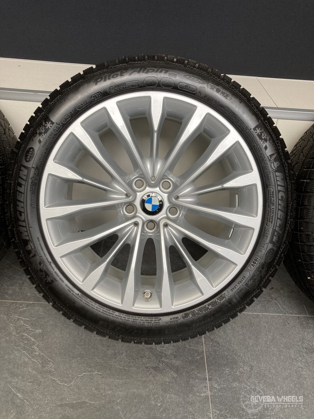18” originele BMW 5 serie G30 G31 velgen winterbanden 5x112, Pneus et Jantes, Véhicule de tourisme, -, 18 pouces