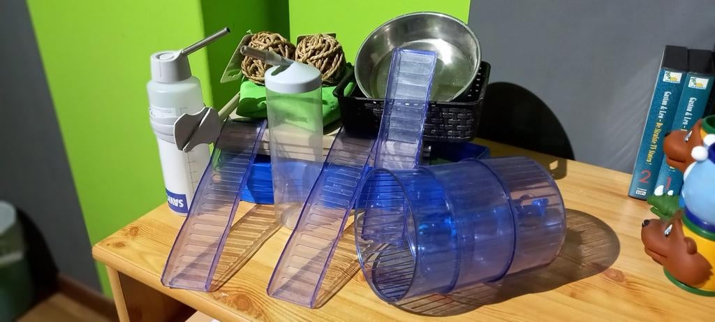 Accessoires voor kleine knaagdieren, Dieren en Toebehoren, Ophalen, Gebruikt, Speelgoed
