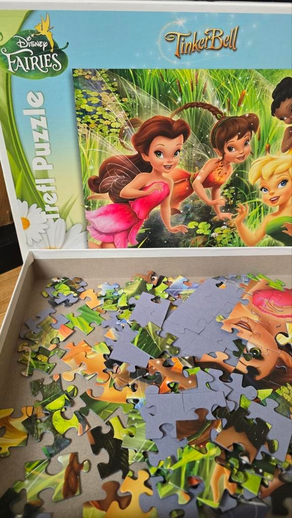 Tinkerbel puzzle perfecte staat, 260 stuks, Kinderen en Baby's, Speelgoed | Kinderpuzzels, Ophalen