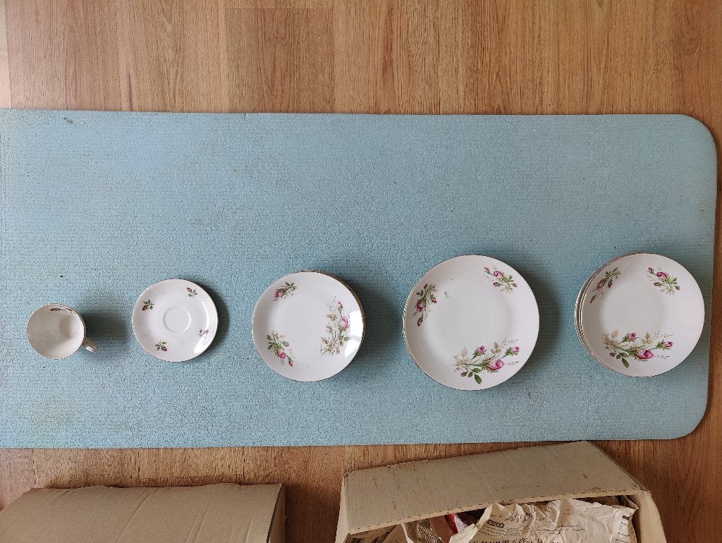Servies antiek Tide, Ophalen, Gebruikt, Bord(en)