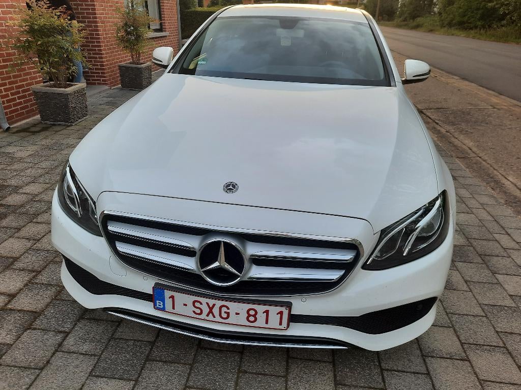 MERCEDES E 220 OPEN DAK., Auto's, 4 deurs, Lichtsensor, Leder en Stof, Wit