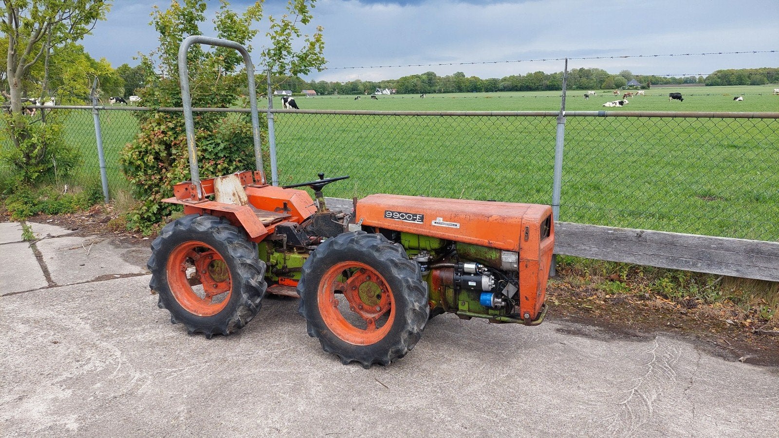 Agria kniktractor, Enlèvement