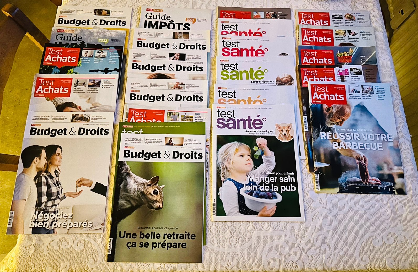 Testmagazine voor winkelen, Ophalen, Zo goed als nieuw