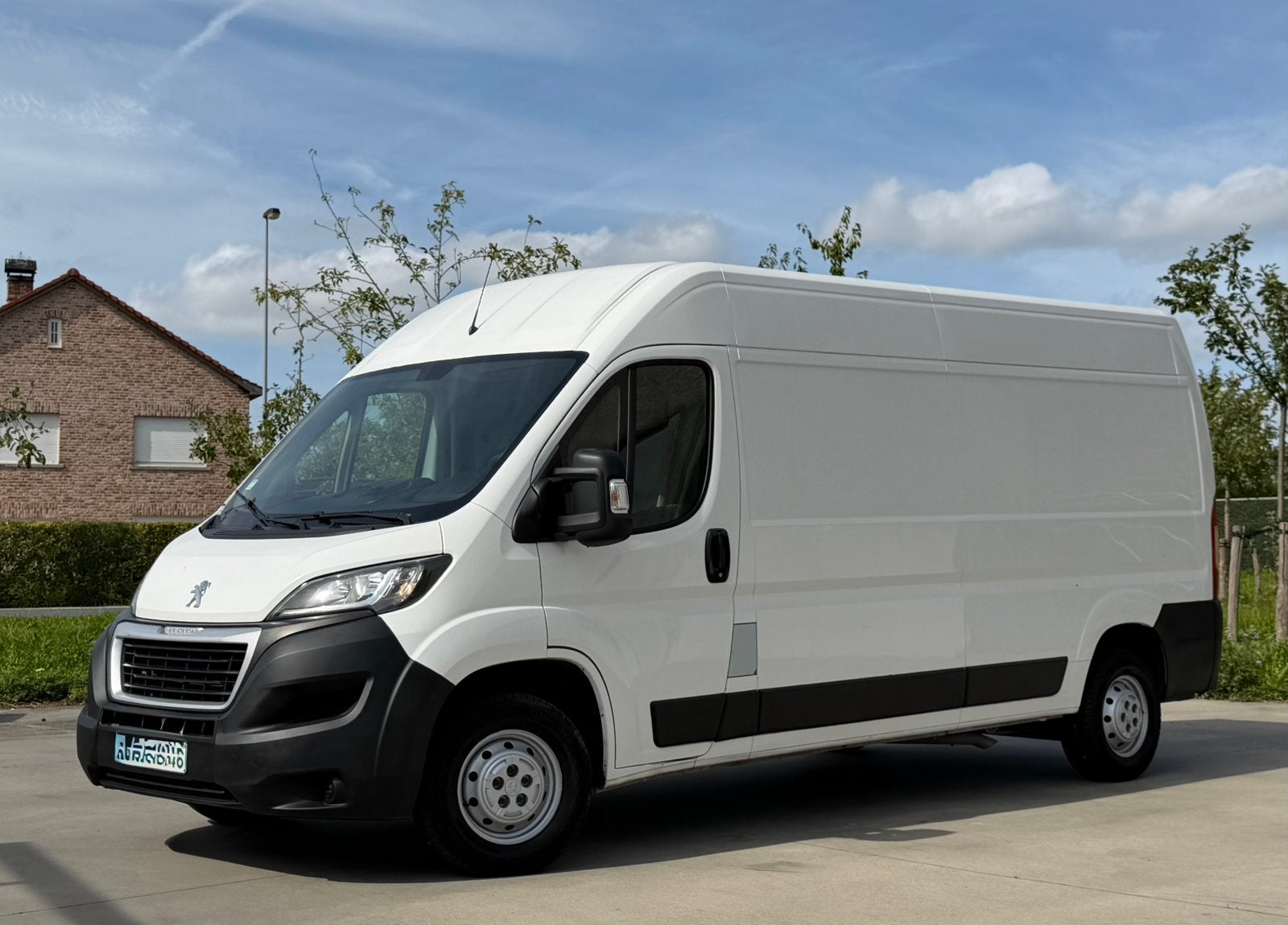 Peugeot Boxer 2.2Hdi / L3-H2 / Airco / Trekhaak, Auto's, Voorwielaandrijving, Euro 5, Stof, Zwart