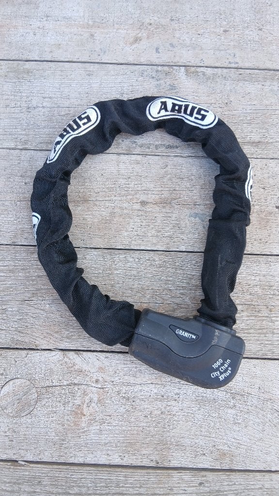Cadenas haute sécurité, Vélos & Vélomoteurs, Enlèvement, Comme neuf, Chaîne antivol