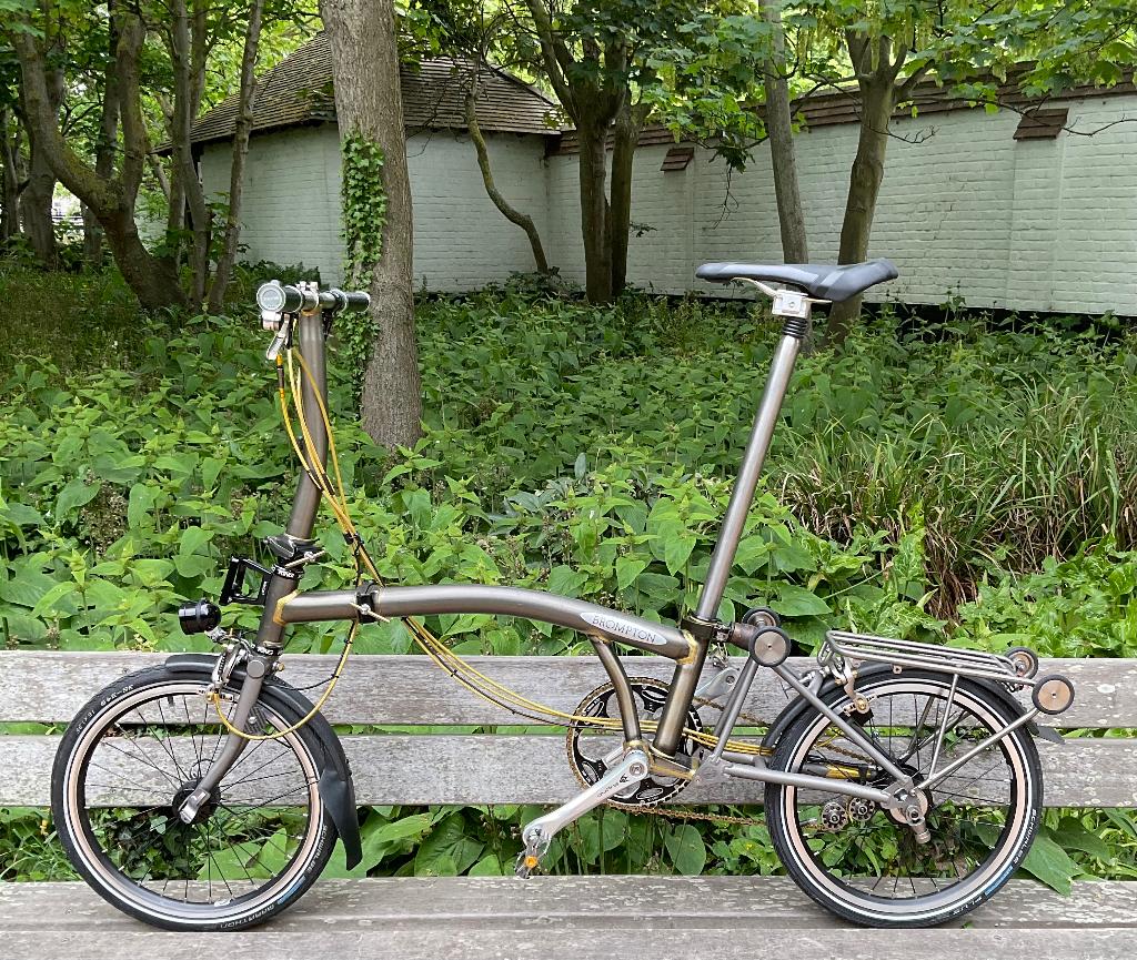 Brompton Raw Lacquer - customized - S6R, Ophalen, Nieuw