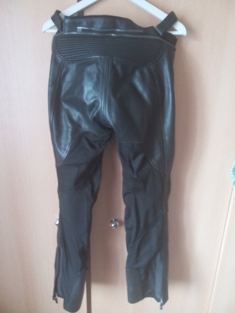lederen motorbroek, Ophalen, Tweedehands, Dames, Broek | leer
