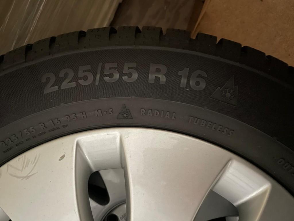 Winterbanden en velgen audi, Auto-onderdelen, Ophalen, Gebruikt, Velg(en), 16 inch