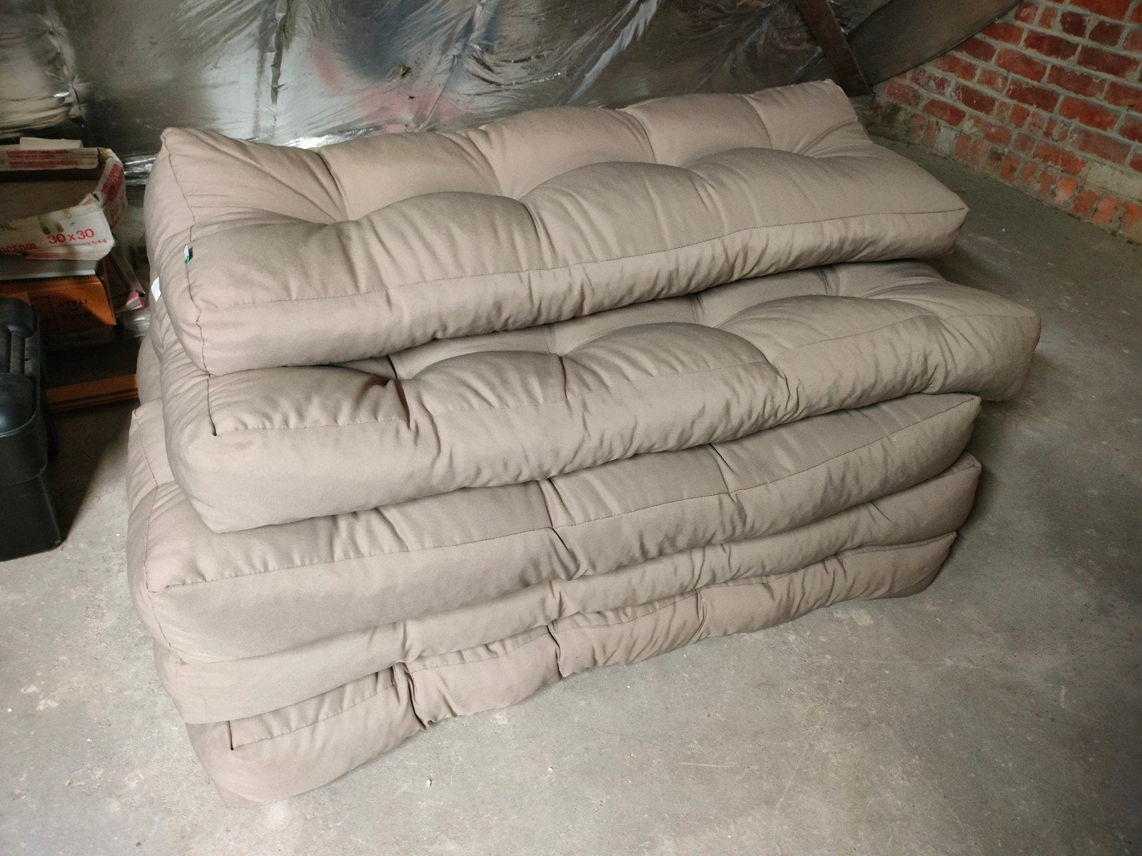 Palletkussens (als nieuw), Ophalen, Zo goed als nieuw