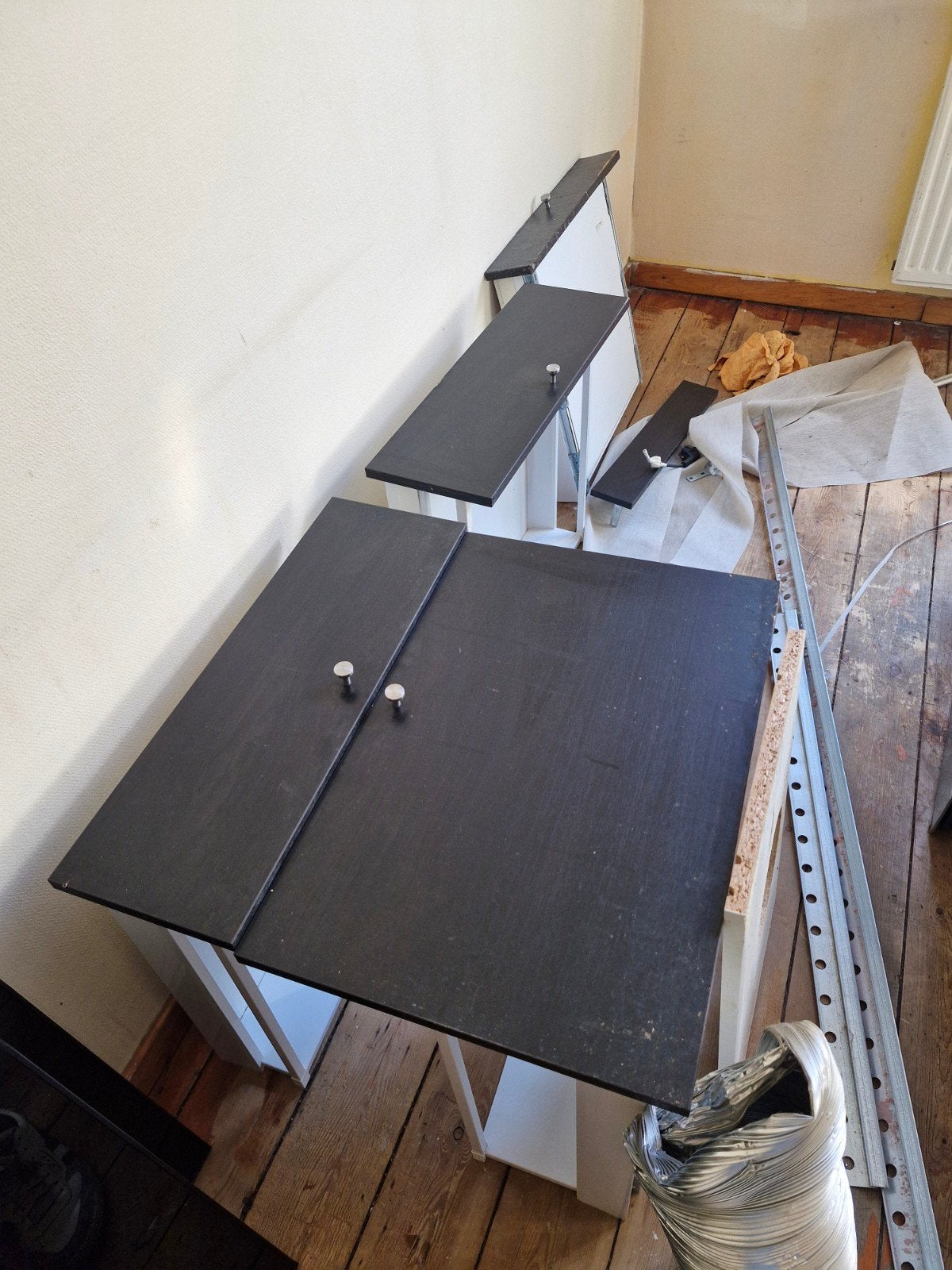 Ikea kast en deuren voor keuken, Ophalen, Gebruikt, Met lade(s), Minder dan 150 cm