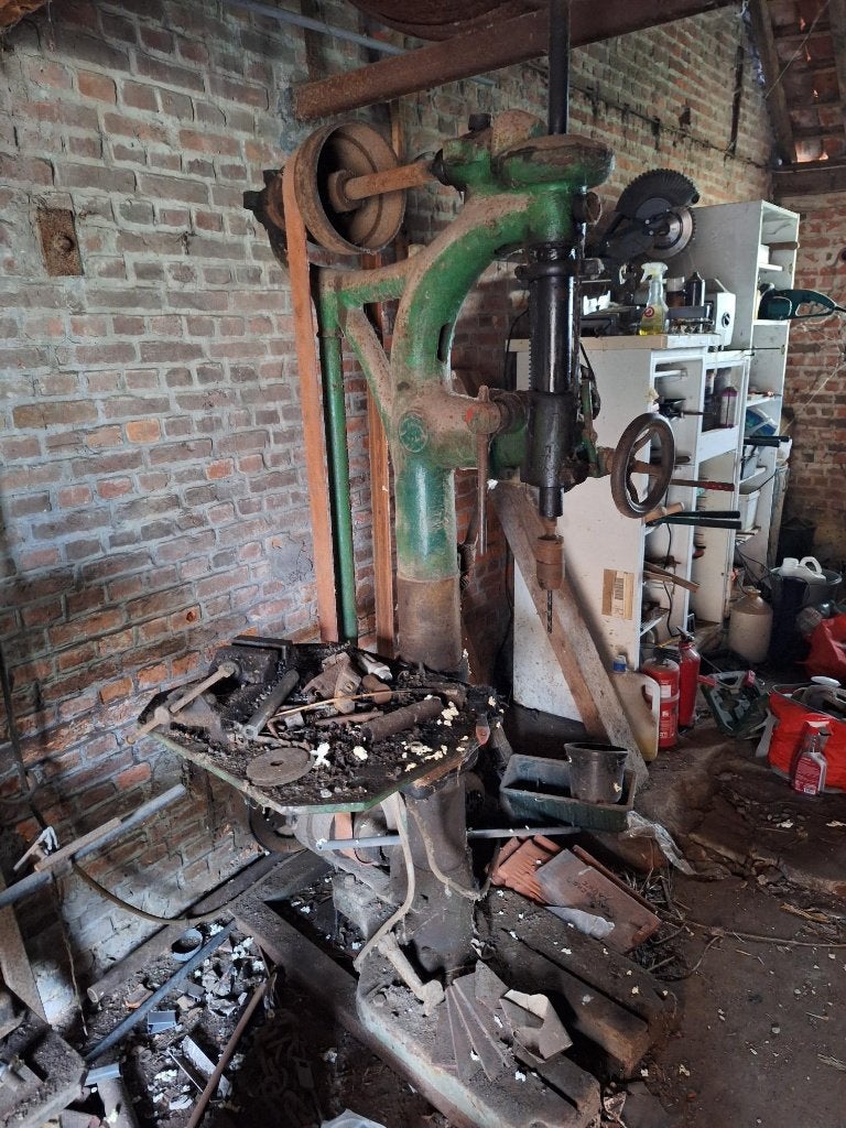 antieke boormachine, Doe-het-zelf en Bouw, Ophalen, Gebruikt, Boormachine