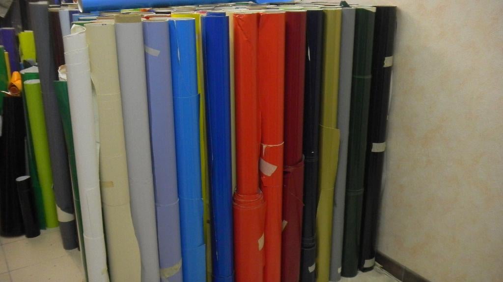 Zelfklevende PVC-folie, Ophalen, Nieuw, 15 m² of meer, Folie