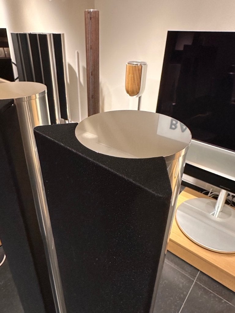 Bang & Olufsen Beolab 8000 MK2 Bass update nieuwe doeken B&O, Compatible son surround/home cinéma, Info@bang-olufsen.dk, Comme neuf