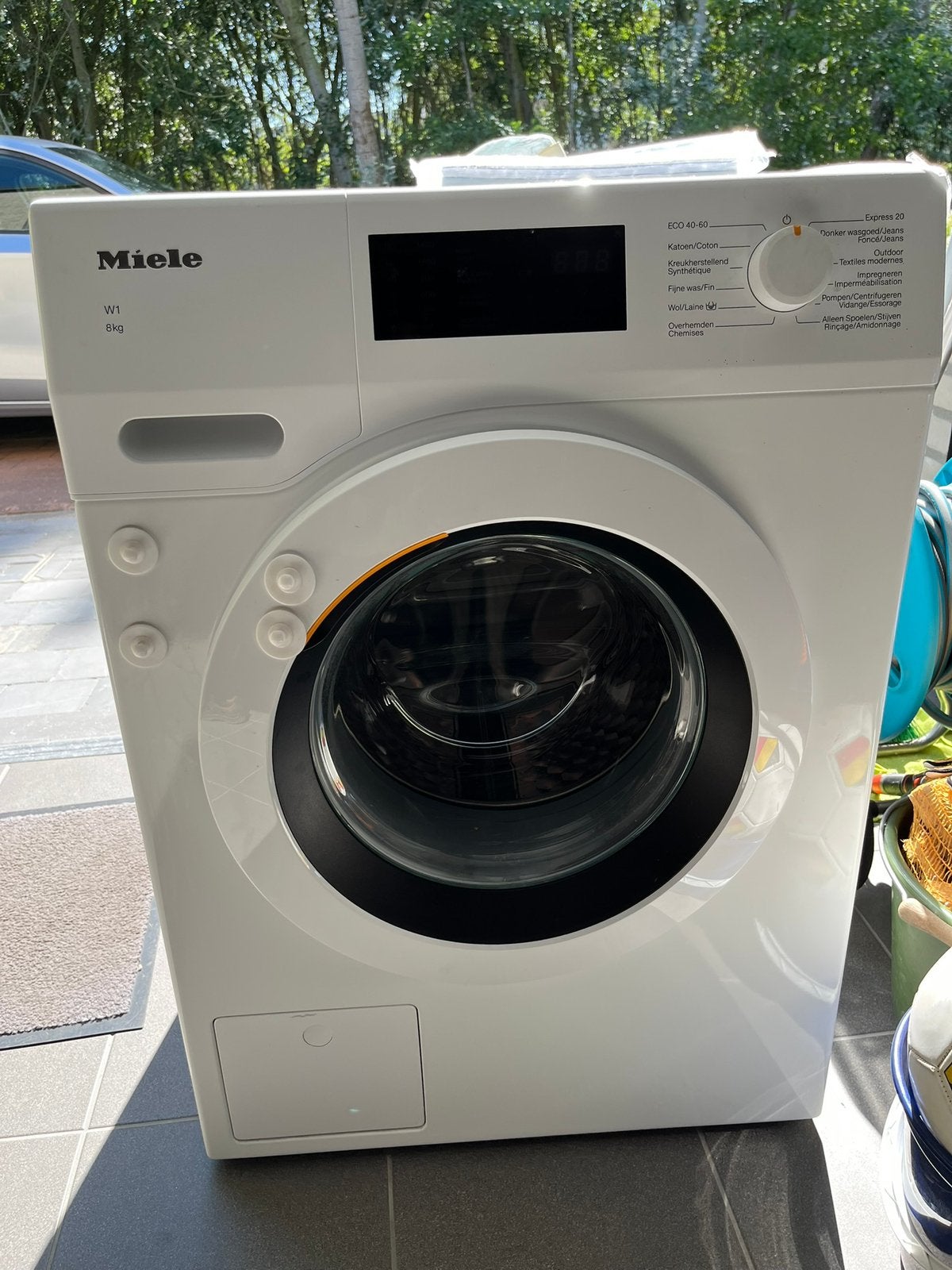 Wasmachine Miele, 1200 à 1600 tours, Chargeur frontal, Enlèvement, Utilisé