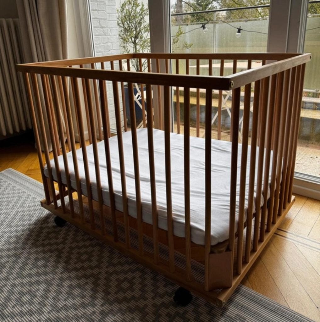 Parc enfant, Enfants & Bébés, Enlèvement, Comme neuf, Carré, Réglable en hauteur