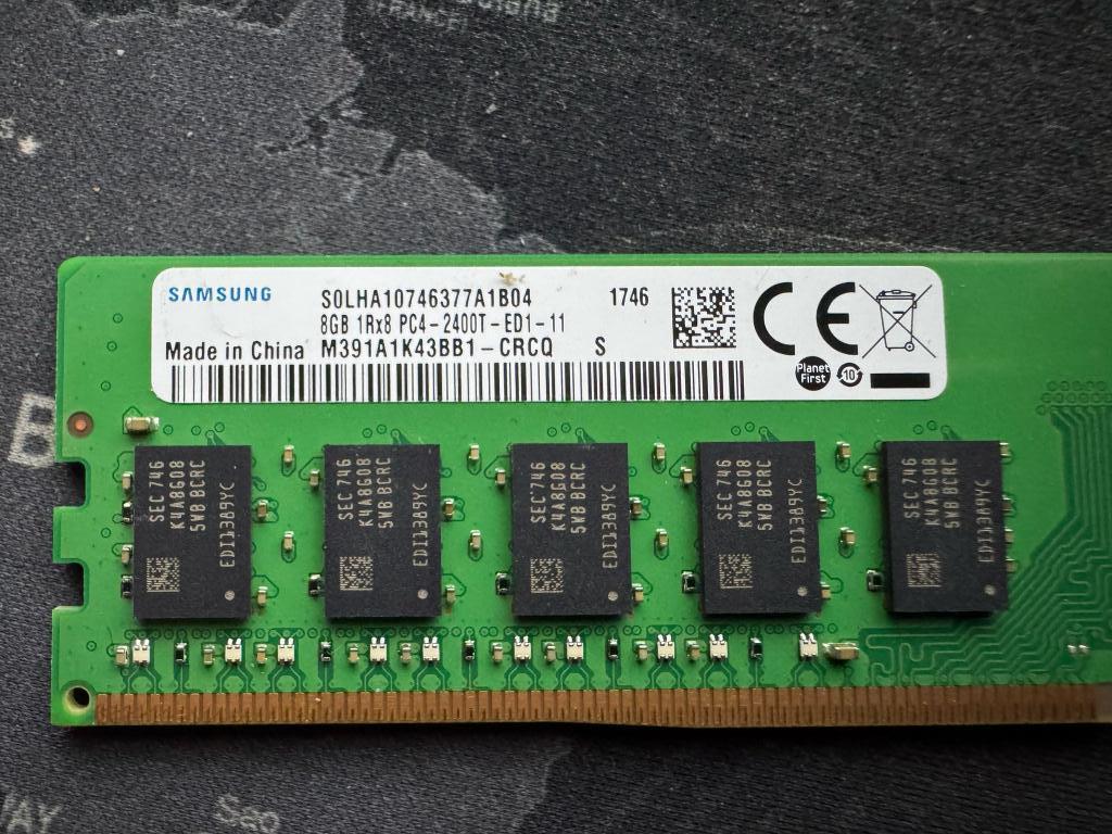 Samsung 8GB DDR4 ECC UDIMM RAM, Computers en Software, Server, DDR4, 8 GB, Ophalen of Verzenden
