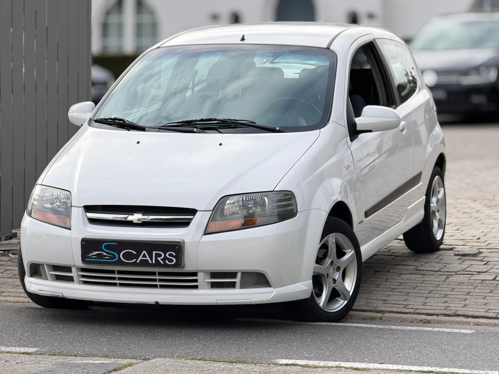Chevrolet kalos 1.4i ** Automatiek ** 110.000 km ** Airco **, 4 cilinders, Kalos, Wit, Bedrijf