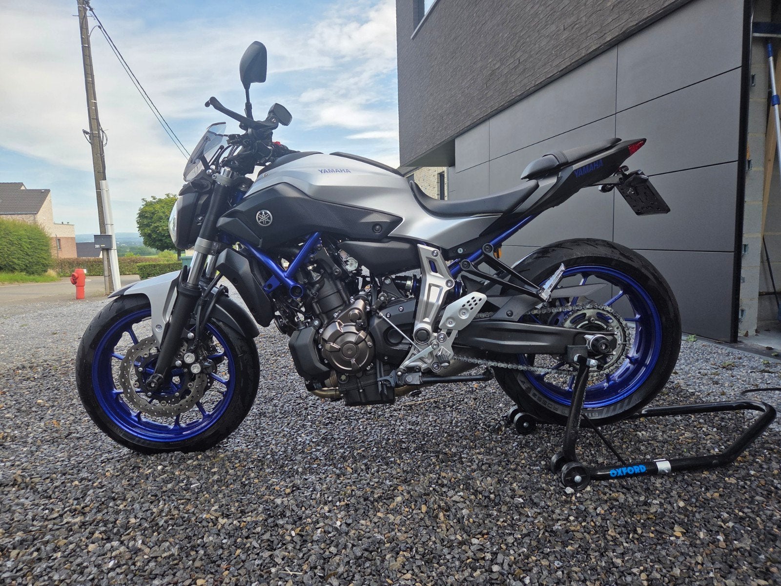 Yamaha mt-07, Permis Moto A, Occasion, Plus de 35 kW, Échappement sport