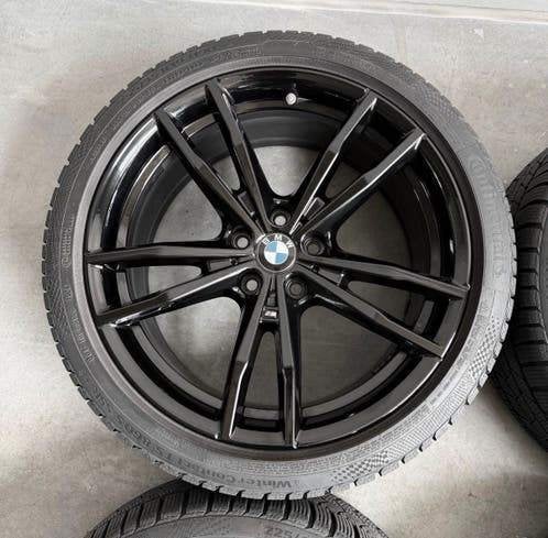 Jantes bmw pack m , 19 pouces , 2 pneus bons 2 h.s, Autos : Pièces & Accessoires, Véhicule de tourisme, Pneus été, Pneu(s), Utilisé