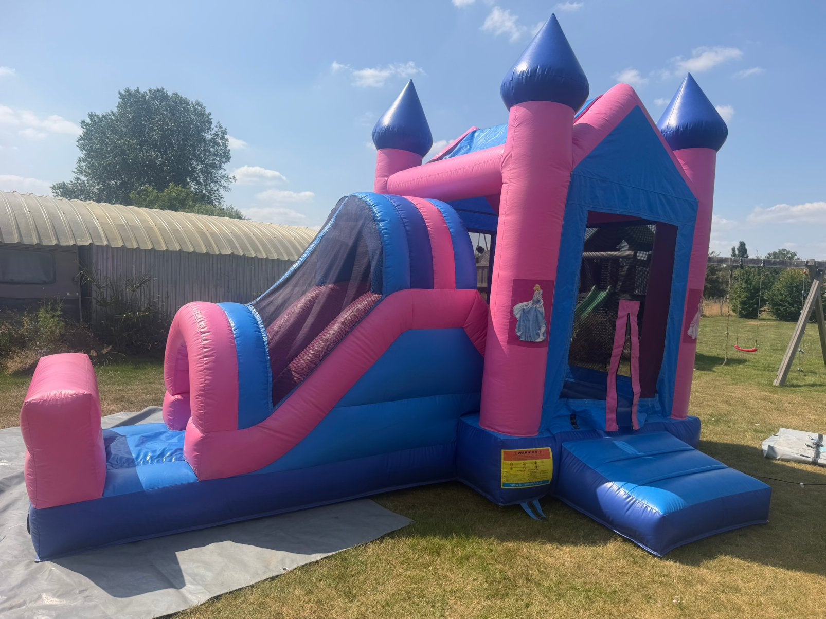Springkasteel Doornroosje Te Koop, Ophalen, Gebruikt