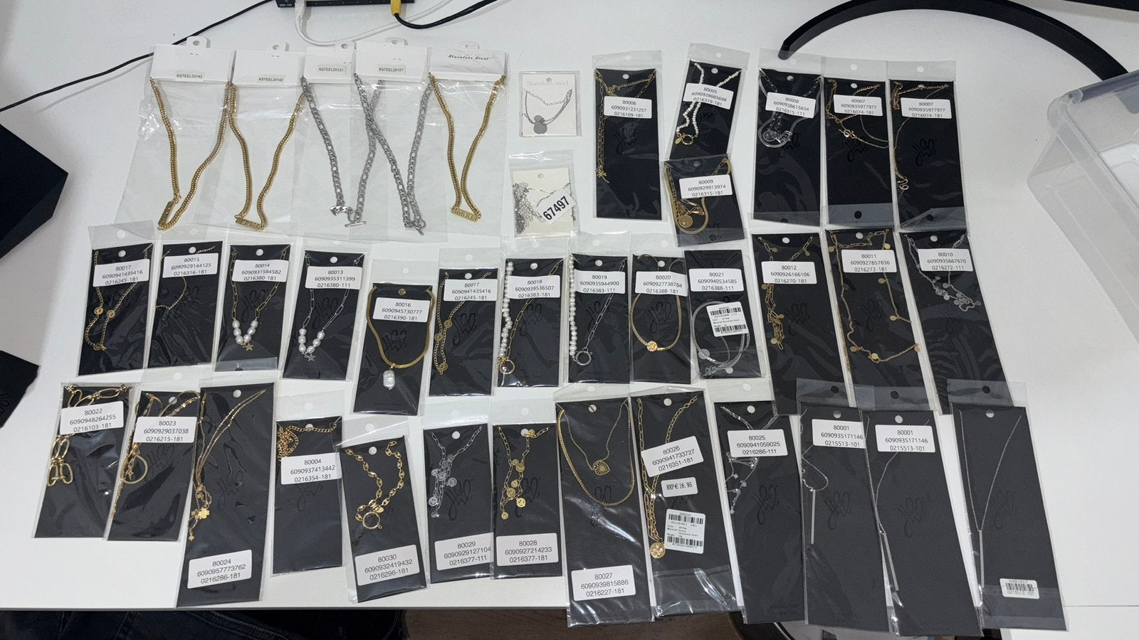 Super groot lot nieuwe vrouwensieraden, Handtassen en Accessoires, Ophalen, Nieuw