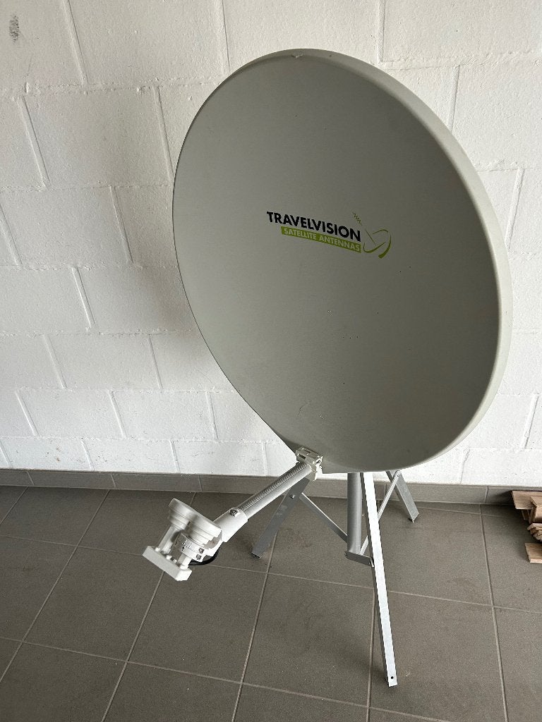 Travelvision sateliet volautomatisch, Audio, Tv en Foto, Schotelantennes, Ophalen, Zo goed als nieuw