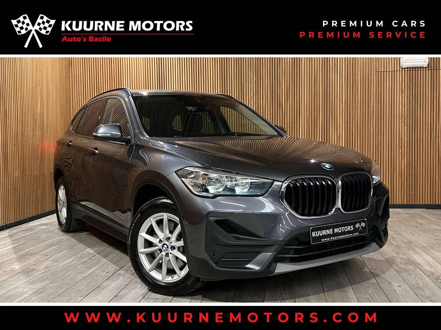 BMW X1 sDrive20dA Alu17"/Leder/Gps/Cruise/Pdc/Bt *1j garanti, 4 deurs, 4 cilinders, Bedrijf, 2040 kg