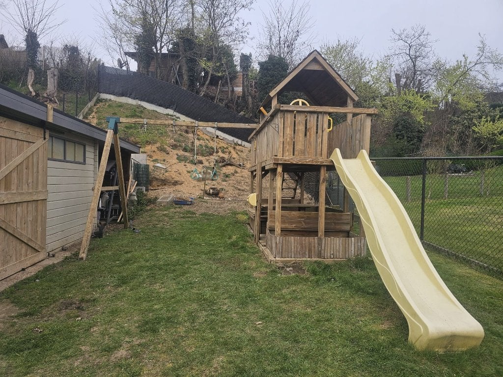 tour de jeu, toboggan, balançoire, bac à sable etc..., Enfants & Bébés, Enlèvement, Toboggan