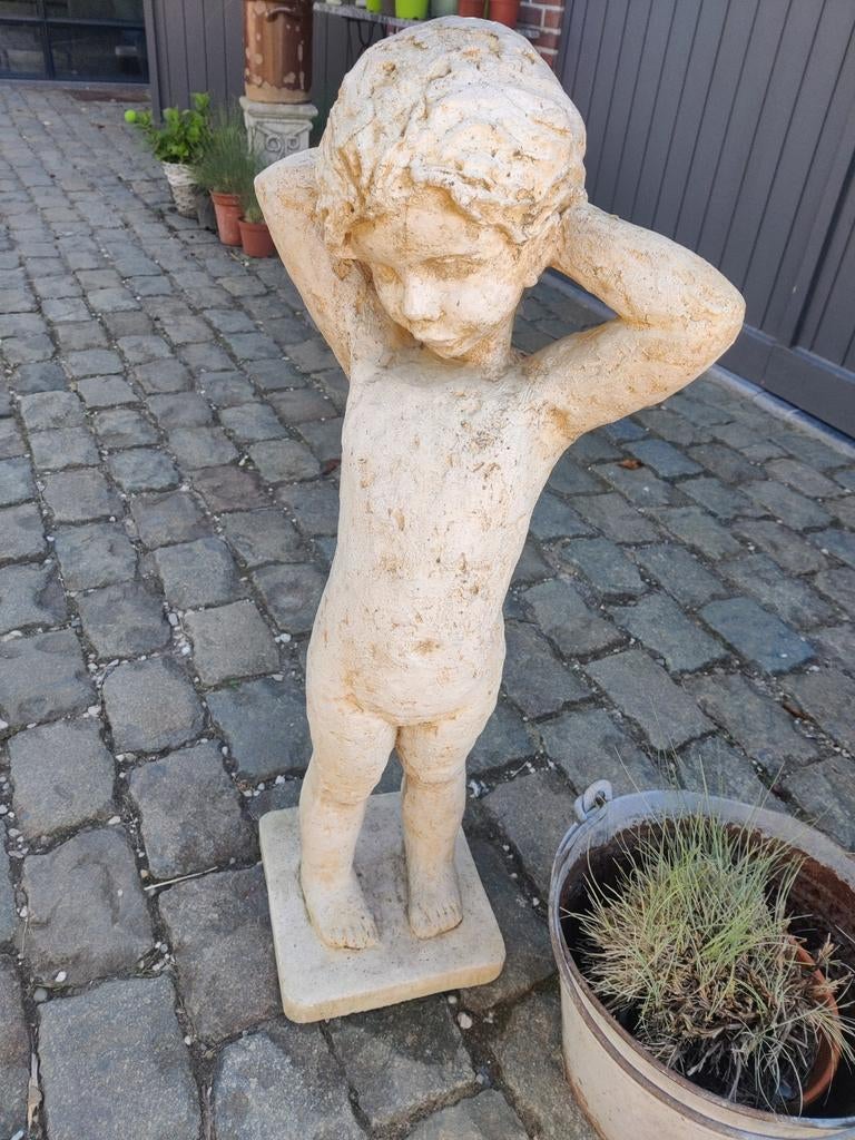 Prachtig beeld meisje van Janine Veldman, Tuin en Terras, Tuinbeelden, Ophalen