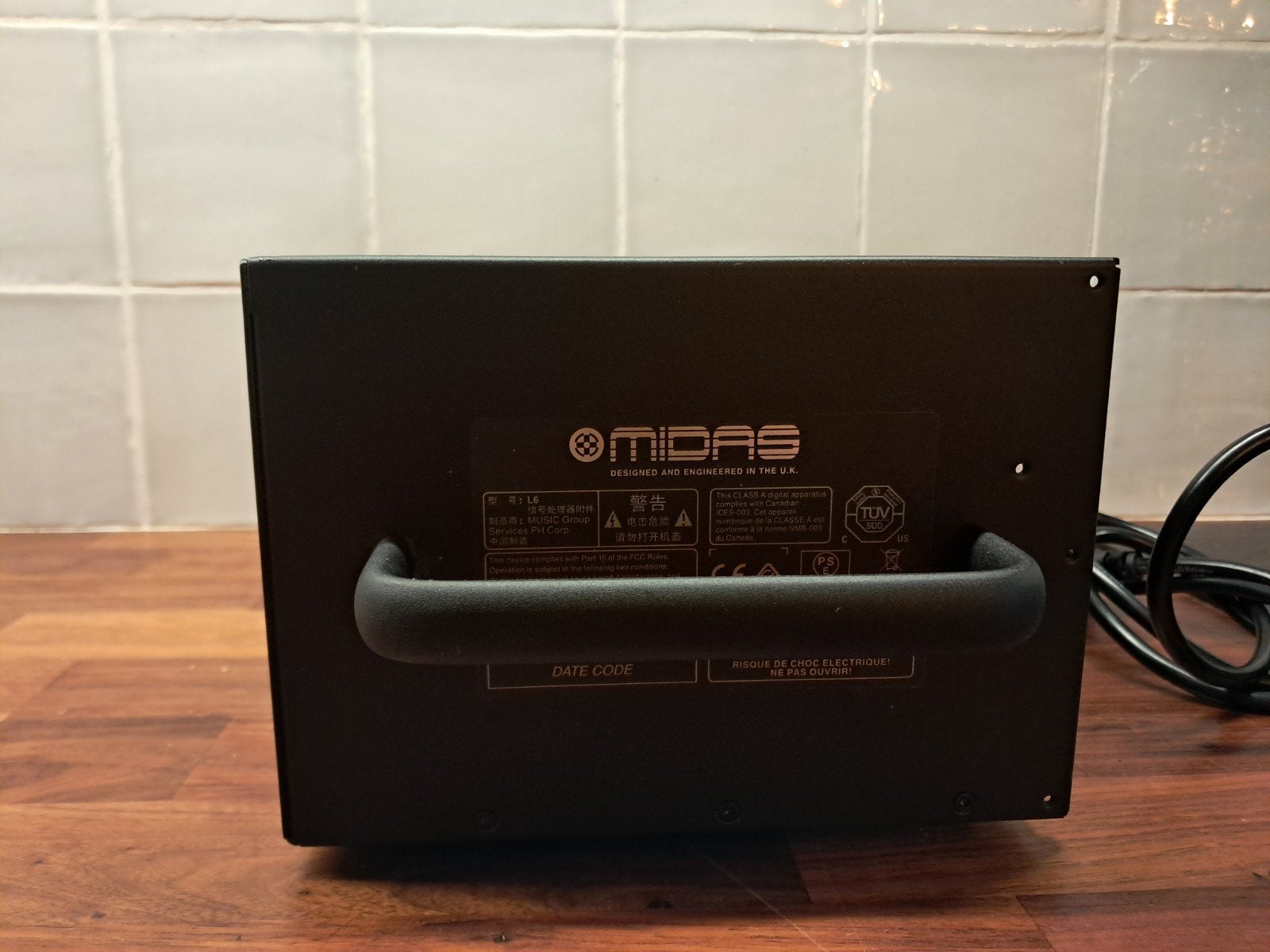Midas L6 500 series rack, Musique & Instruments, Enlèvement