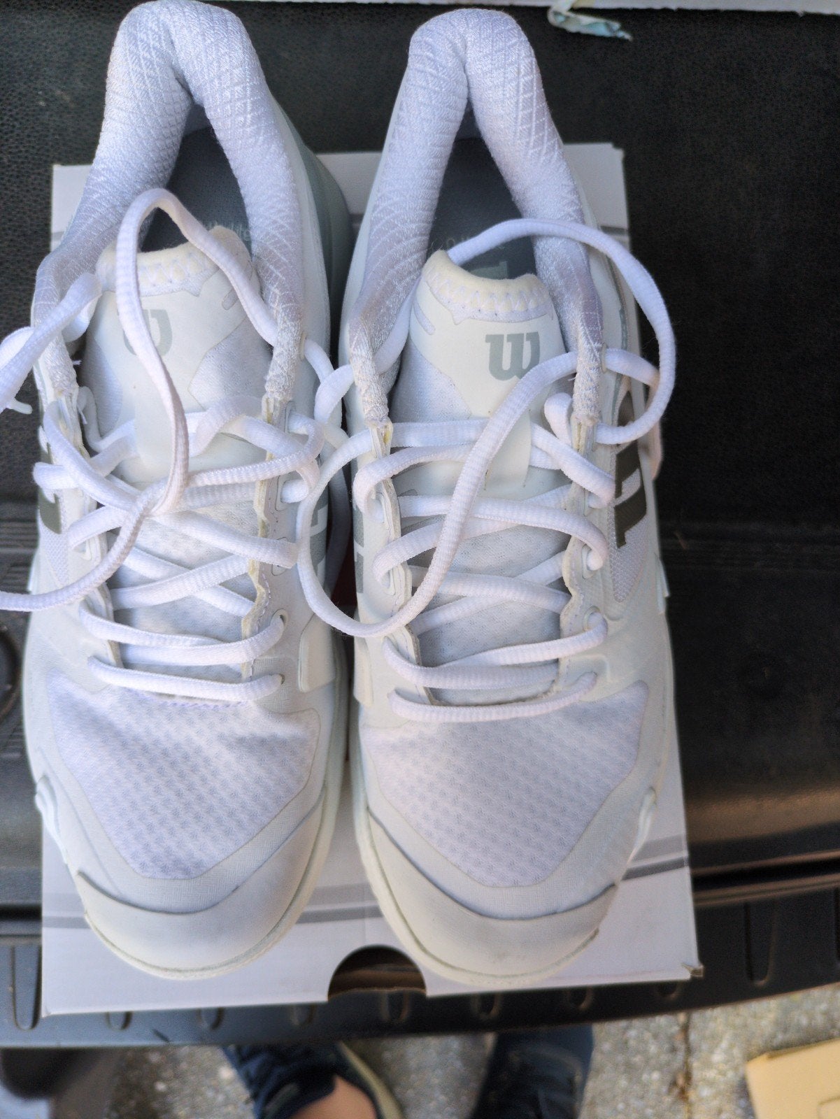 Tennis schoenen - wit - maat 39, Comme neuf, Enlèvement, Wilson, Chaussures de sport