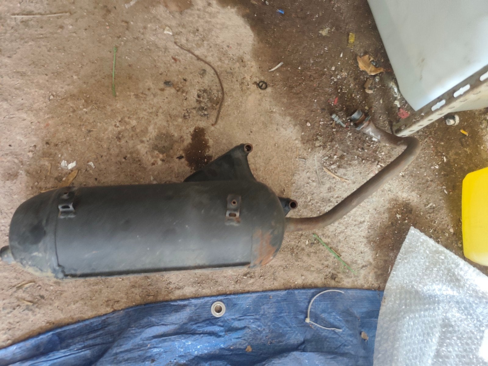 pot piaggio 4t, Enlèvement