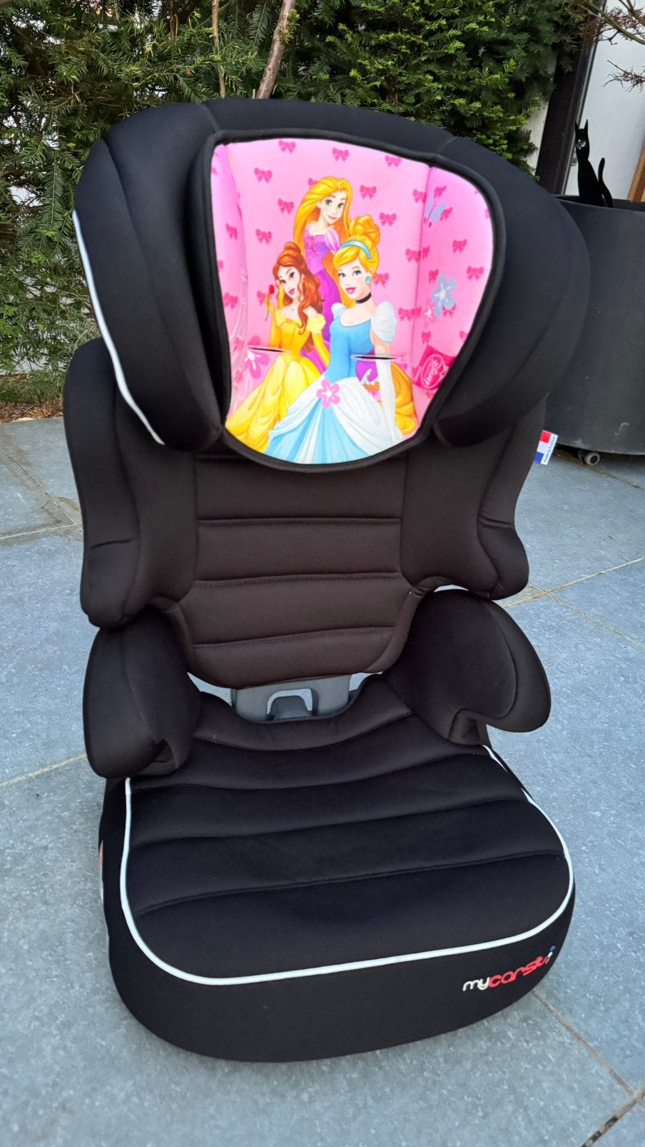 Siège auto / rehausseur avec dossier Disney Princesses, Enlèvement, Comme neuf