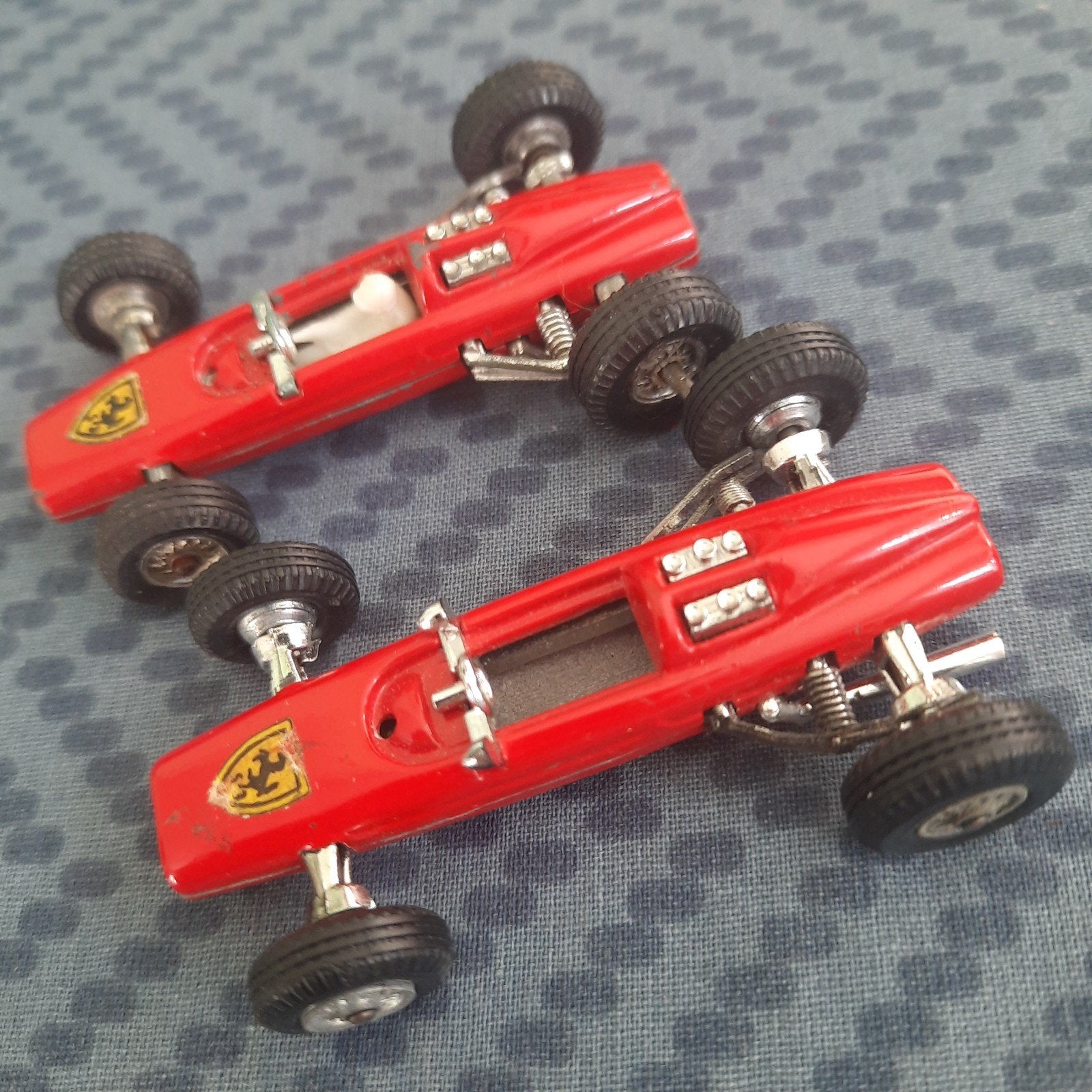 PENNY ITALIA*VINTAGE* 2 x FERRARI F.1 nr.0/4*VOOR OPMAAK *, Ophalen, Gebruikt, Auto, Overige merken