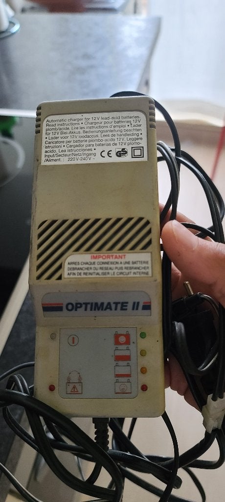 Optimate II - Chargeur Batterie Moto, Enlèvement