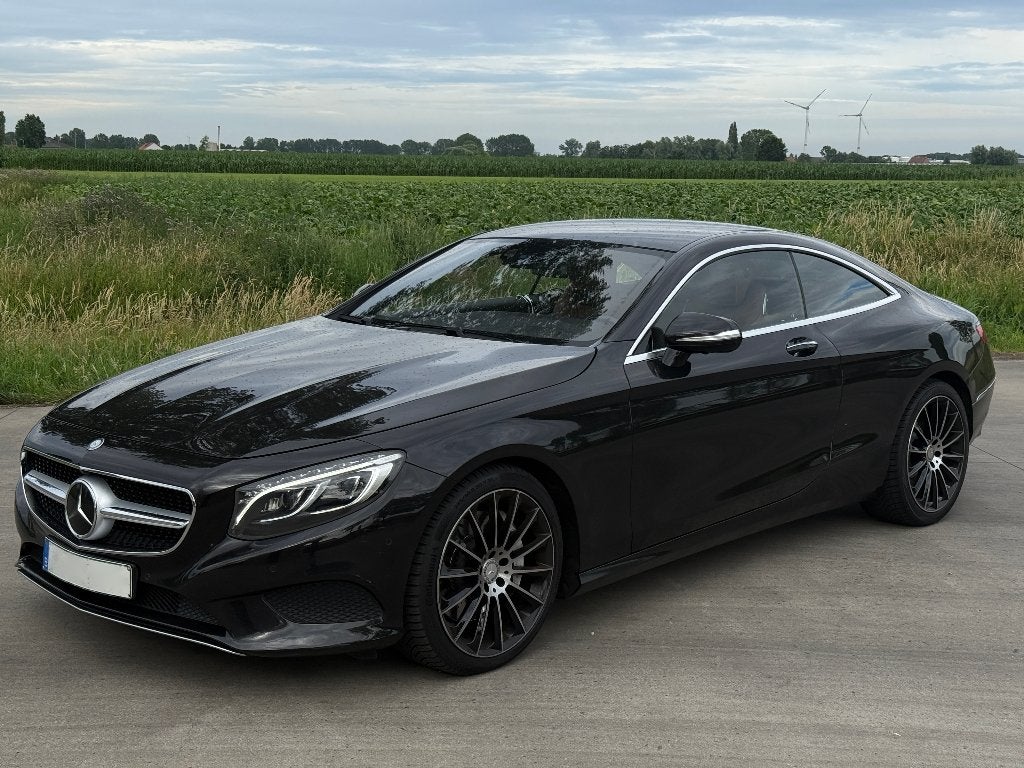 Mercedes-Benz S500 C217 Coupe Designo Manufaktur / Gekeurd, Auto's, Automaat, Zwart, Bruin, Vierwielaandrijving