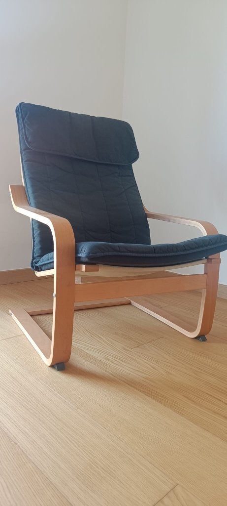 Ikea Poang fauteuil, Maison & Meubles, Fauteuils, Enlèvement, Utilisé, Bois
