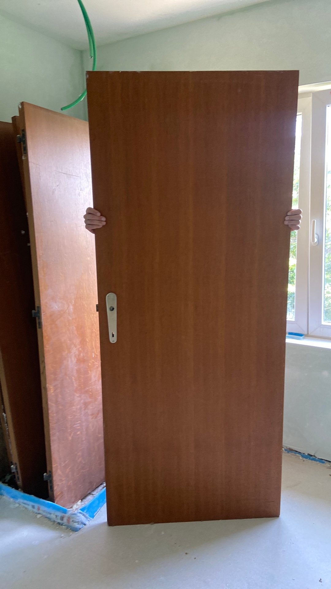 6 Houten deuren h2015 b825 d38, Doe-het-zelf en Bouw, Deuren en Vliegenramen, Ophalen, Gebruikt, 80 tot 100 cm, Binnendeur