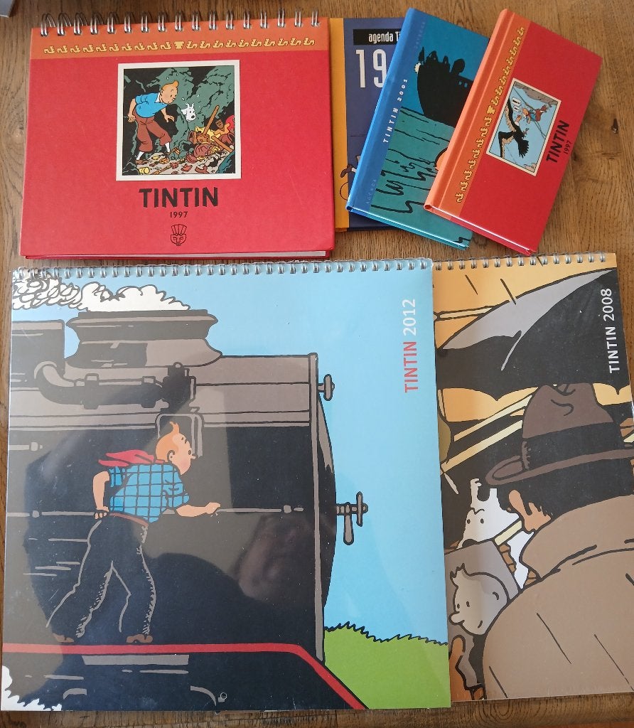 Nieuwe kalenders/agenda van Tintin Hergé, Ophalen, Kuifje, Nieuw, Overige typen