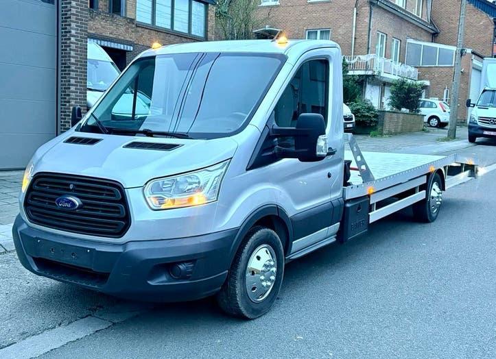 DEPANNEUSE FORD TRANSIT 2.2TDCI/2016/CLIM/FULL ALUMINIUM, Autos, Camionnettes & Utilitaires, Particulier, ABS, Airbags, Air conditionné