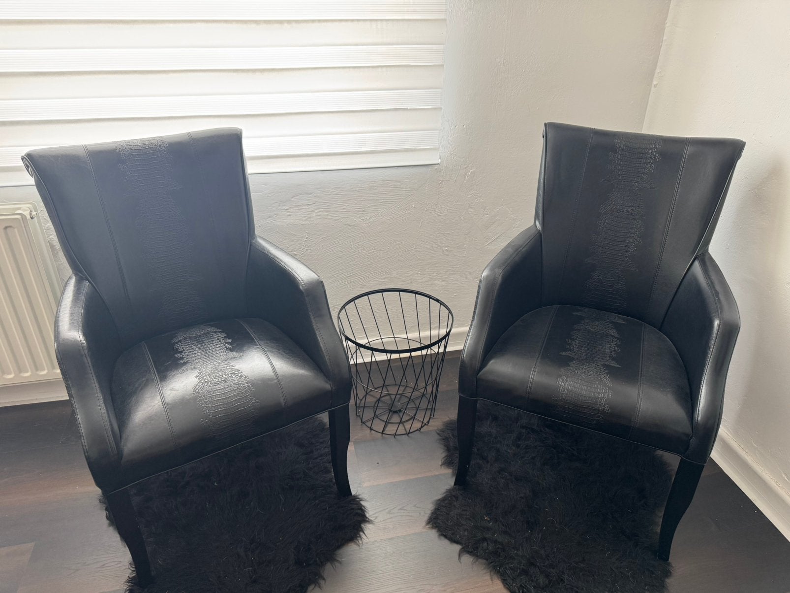 2 chaises / fauteuil. Design, Enlèvement ou Envoi, Comme neuf