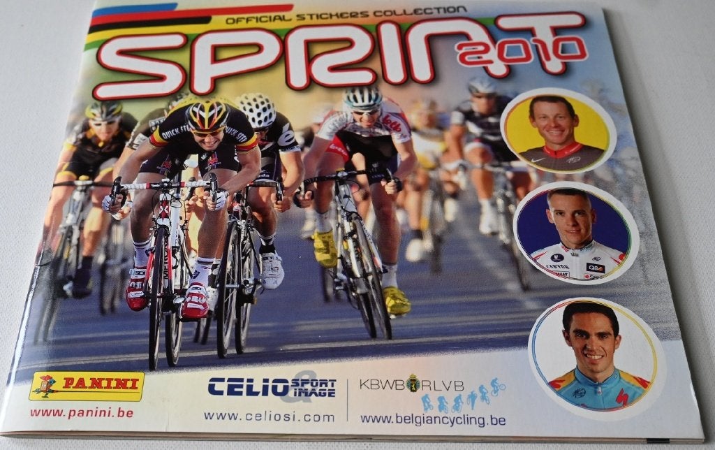 Panini/Sprint 2010/Album complet/428 autocollants, Collections, Envoi, Comme neuf, Affiche, Image ou Autocollant