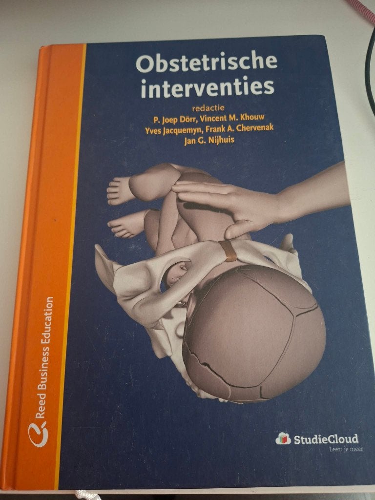 Boek obstetrische interventies, Ophalen of Verzenden, Gelezen, Overige niveaus
