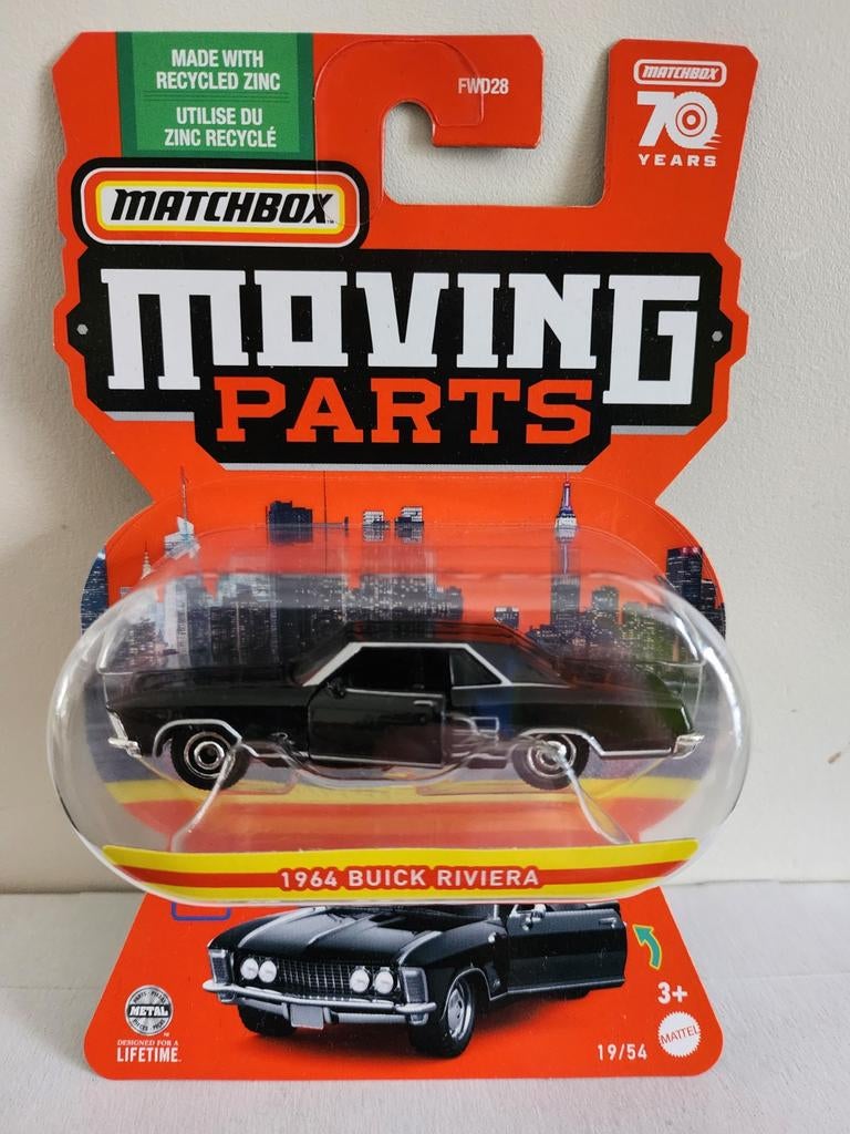 Matchbox Moving Parts 1964 Buick Riviera (2023), Ophalen of Verzenden