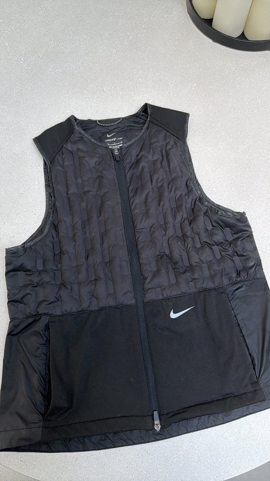 Nike therma fit adv, Kleding | Heren, Ophalen of Verzenden, Zo goed als nieuw, Maat 46 (S) of kleiner, Zwart