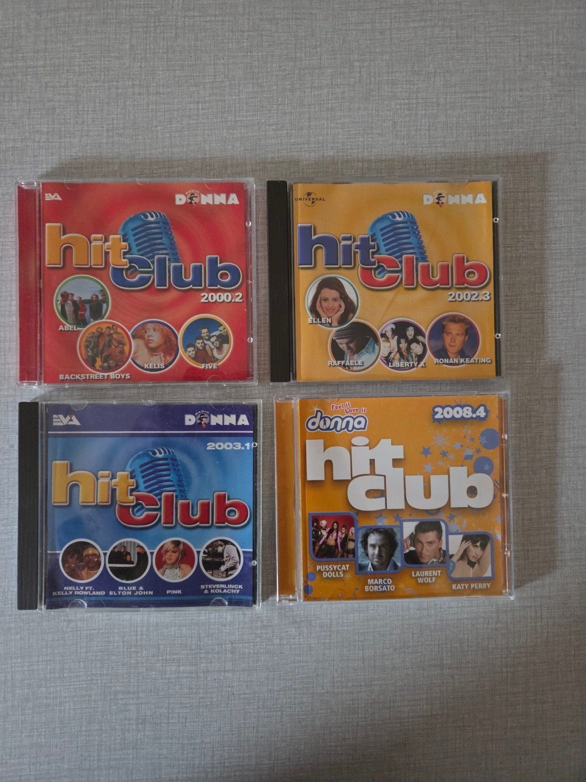 4 x Hit Club., Cd's en Dvd's, Ophalen of Verzenden, Zo goed als nieuw