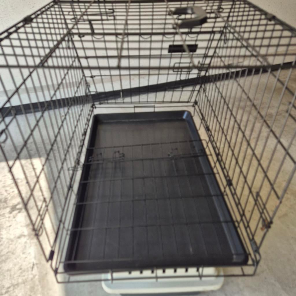 Bench transportbox mand+kussen +zeteltje voor hond of kat., Dieren en Toebehoren, Ophalen