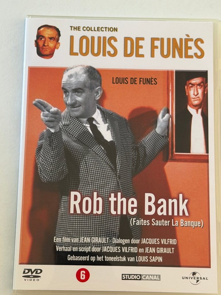 Louis De Funès - Faites Sauter La Banque / Rob The Bank, À partir de 6 ans, Enlèvement ou Envoi, Utilisé