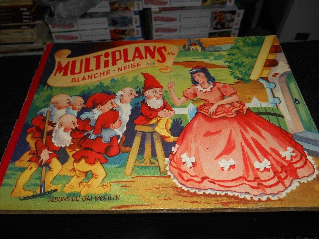 Blanche Neige ( Multiplans n6) Pop hop up, Ophalen of Verzenden